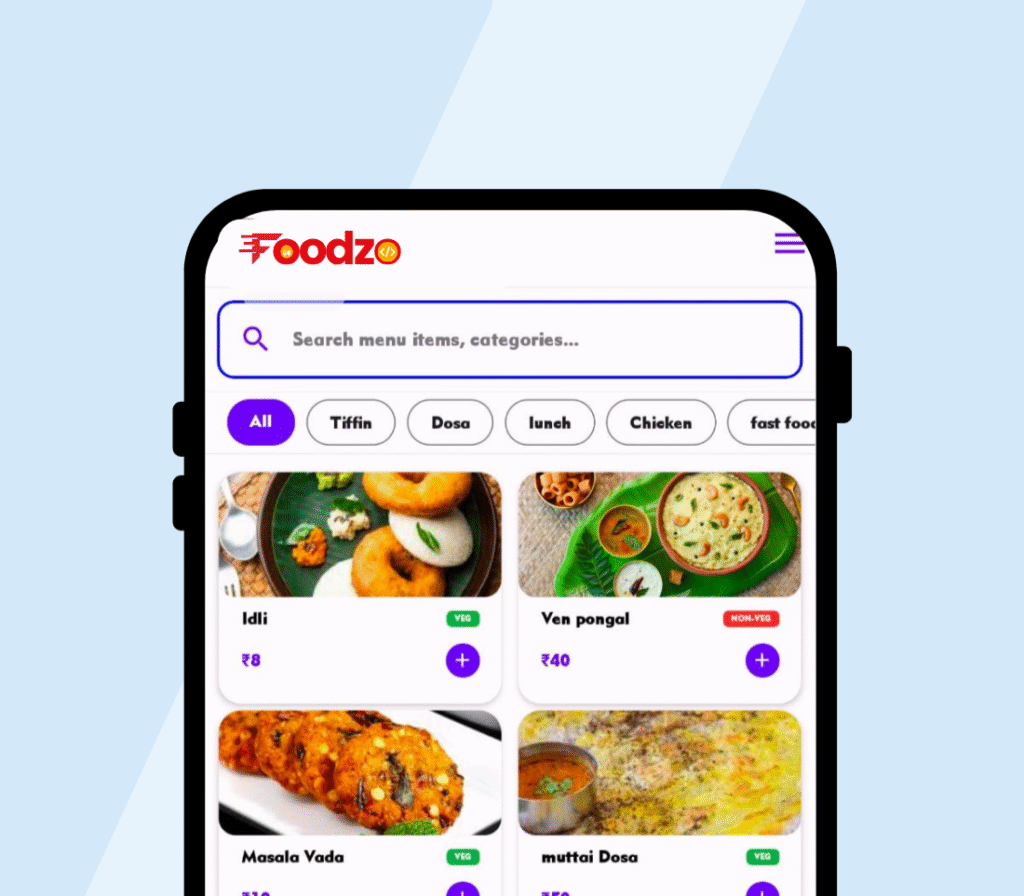 Foodzo Restraunt Billing Software
